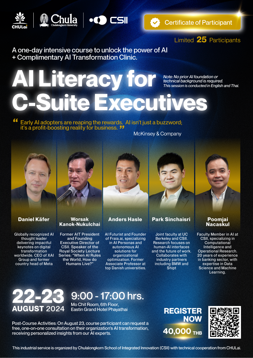 AI Literacy for C-Suite Executives